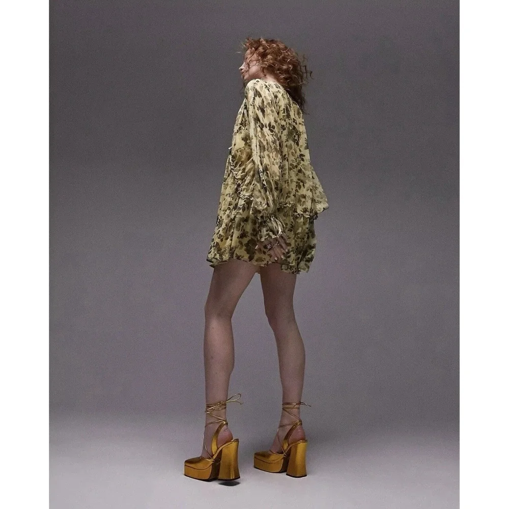 Topshop nwt yellow